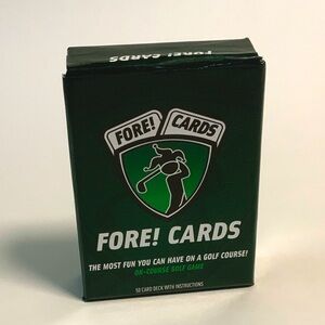 Fore! Cards -On Course Golf Game